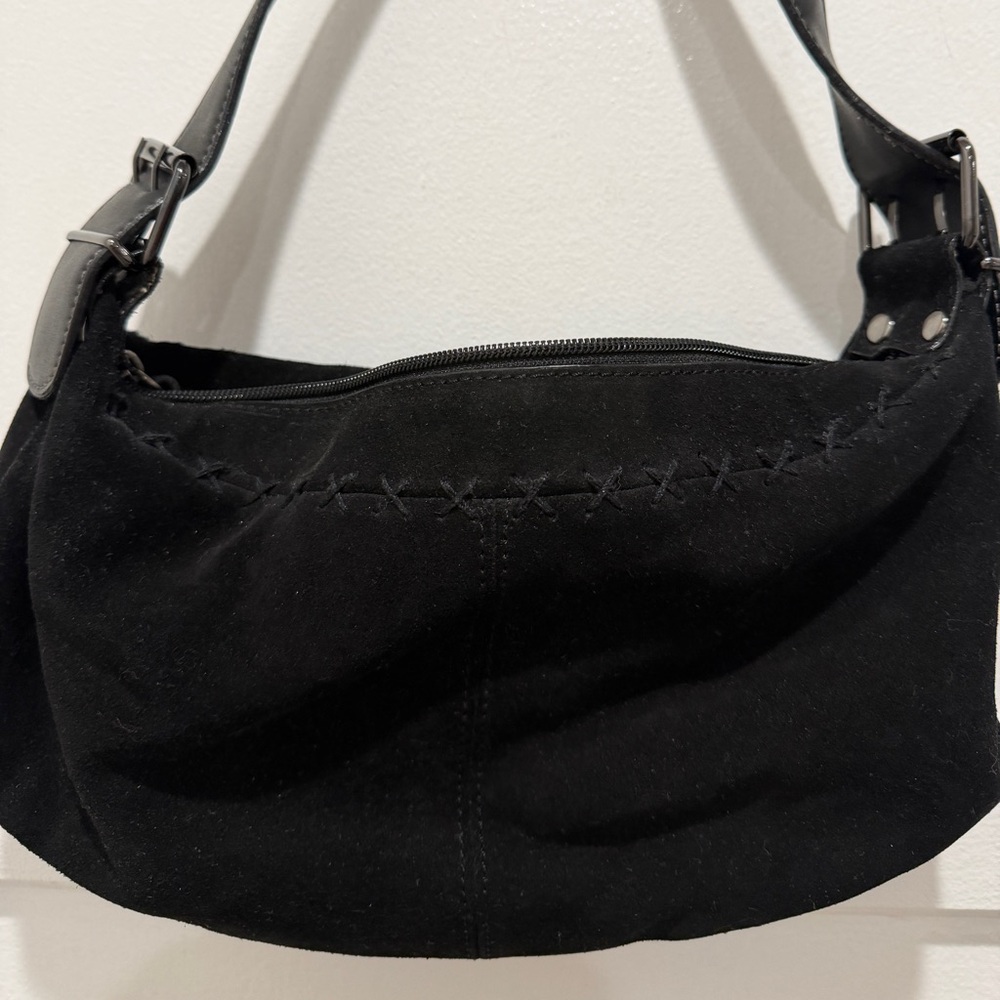 Nine West Black Suede Women's Bag
